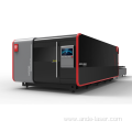 fiber laser cutting machine full cover double table